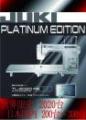ラスト入荷　残り2台　JUKI 職業用　直線本縫いポータブルミシン　TL-2020 PE PLATINUM EDITION　送料無料