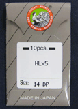 HL×5 (HAx1) 3セット (30本入) ブラザーホームロック用・職業用ミシン針(平柄針)